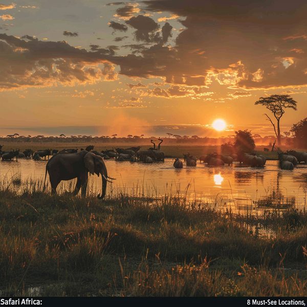 Safari en Afrique : 8 lieux incontournables